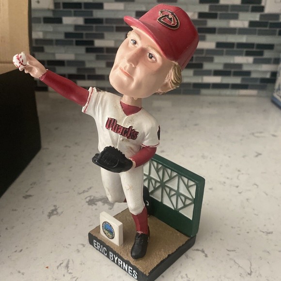 COLLECTIBLE 2008 ARIZONA D-BACKS ERIC BYRNES #22 collector  BOBBLE HEAD FIGURINE - Picture 1 of 7